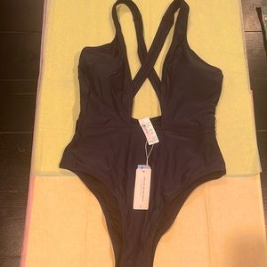 Cupshe, Navy Blue, Large